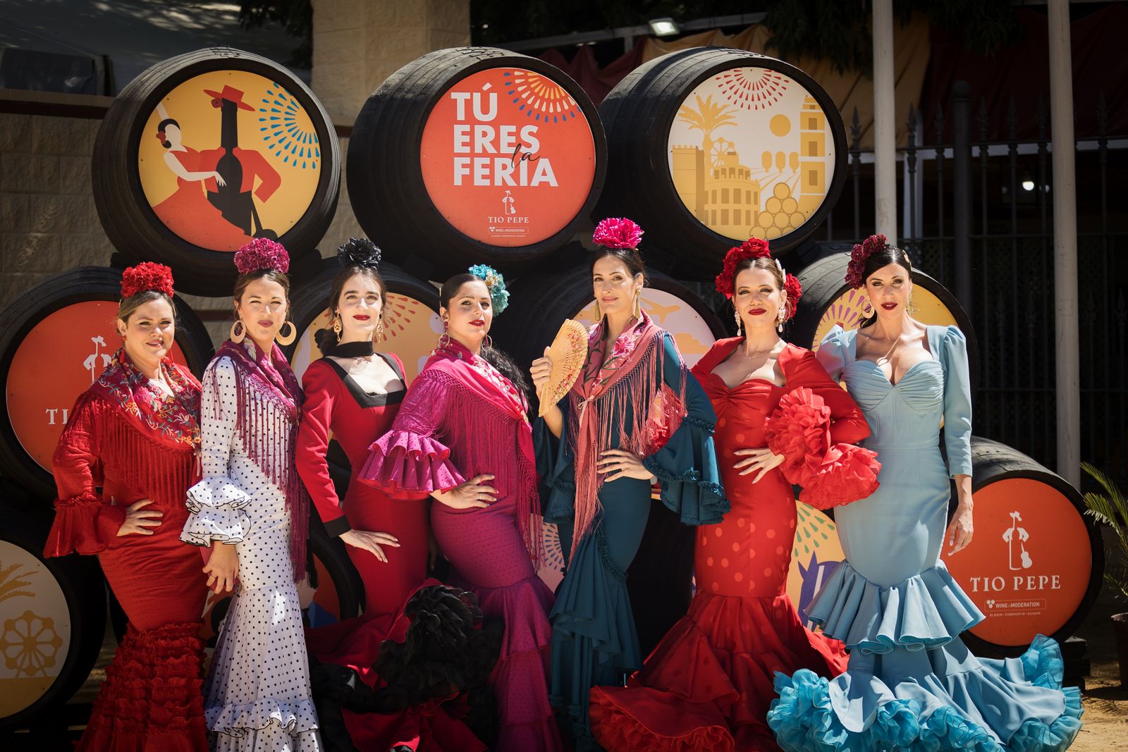Búscate en las fotos del sábado en la Feria de Jerez
