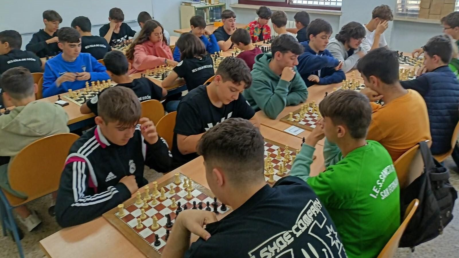 Final del Torneo Intercentros de Ajedrez en San Fernando.