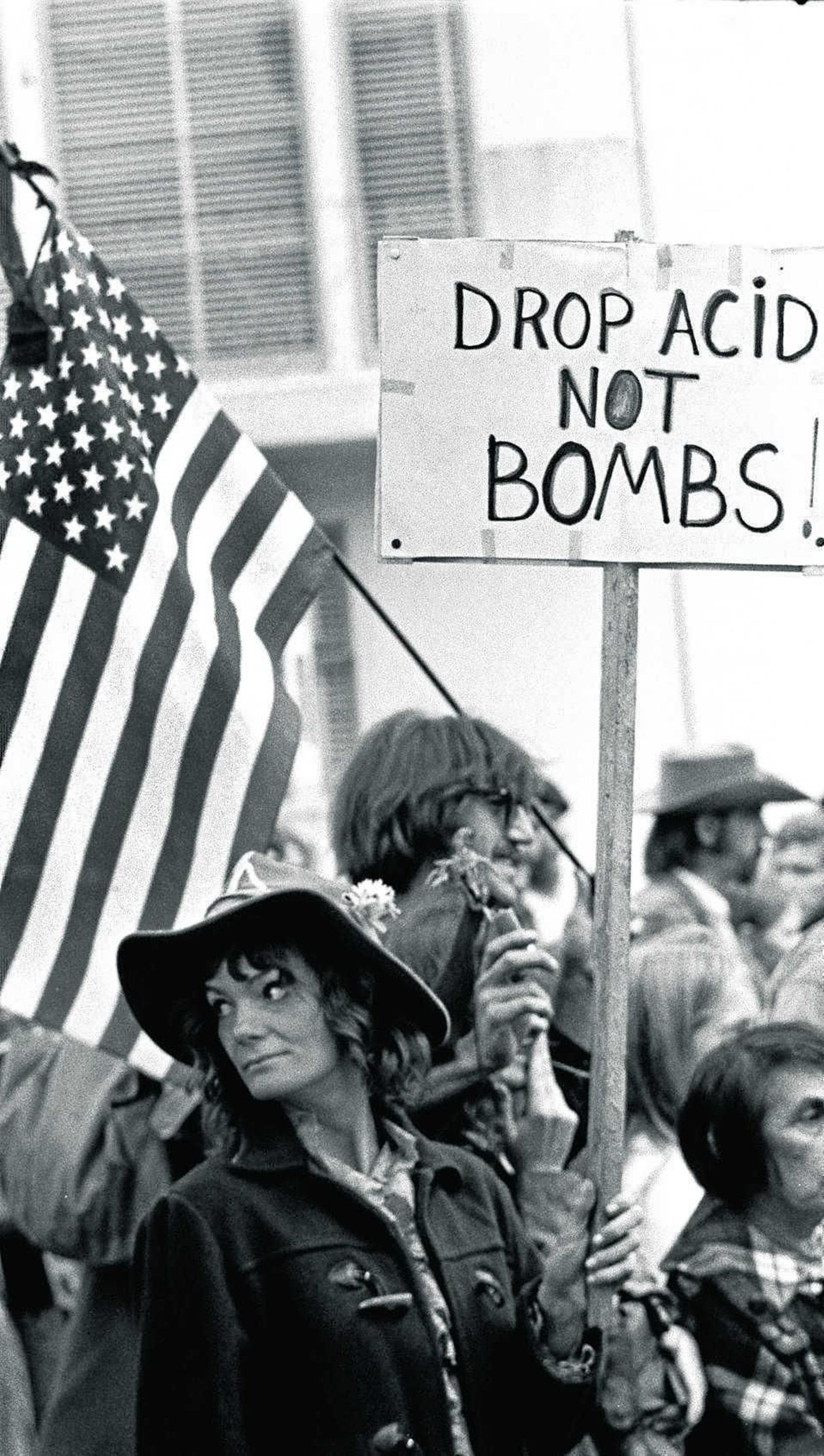 Fotografía emblemática de la contracultura, realizada en San Francisco en 1969 por Robert Altman.