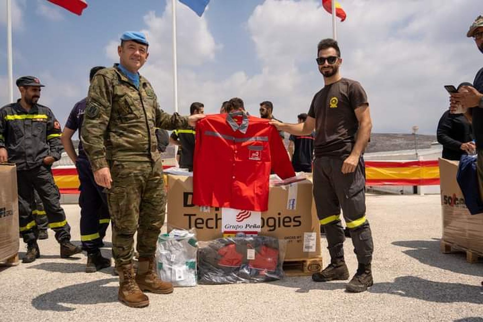 La Brigada de Córdoba entrega material del grupo Peña.
