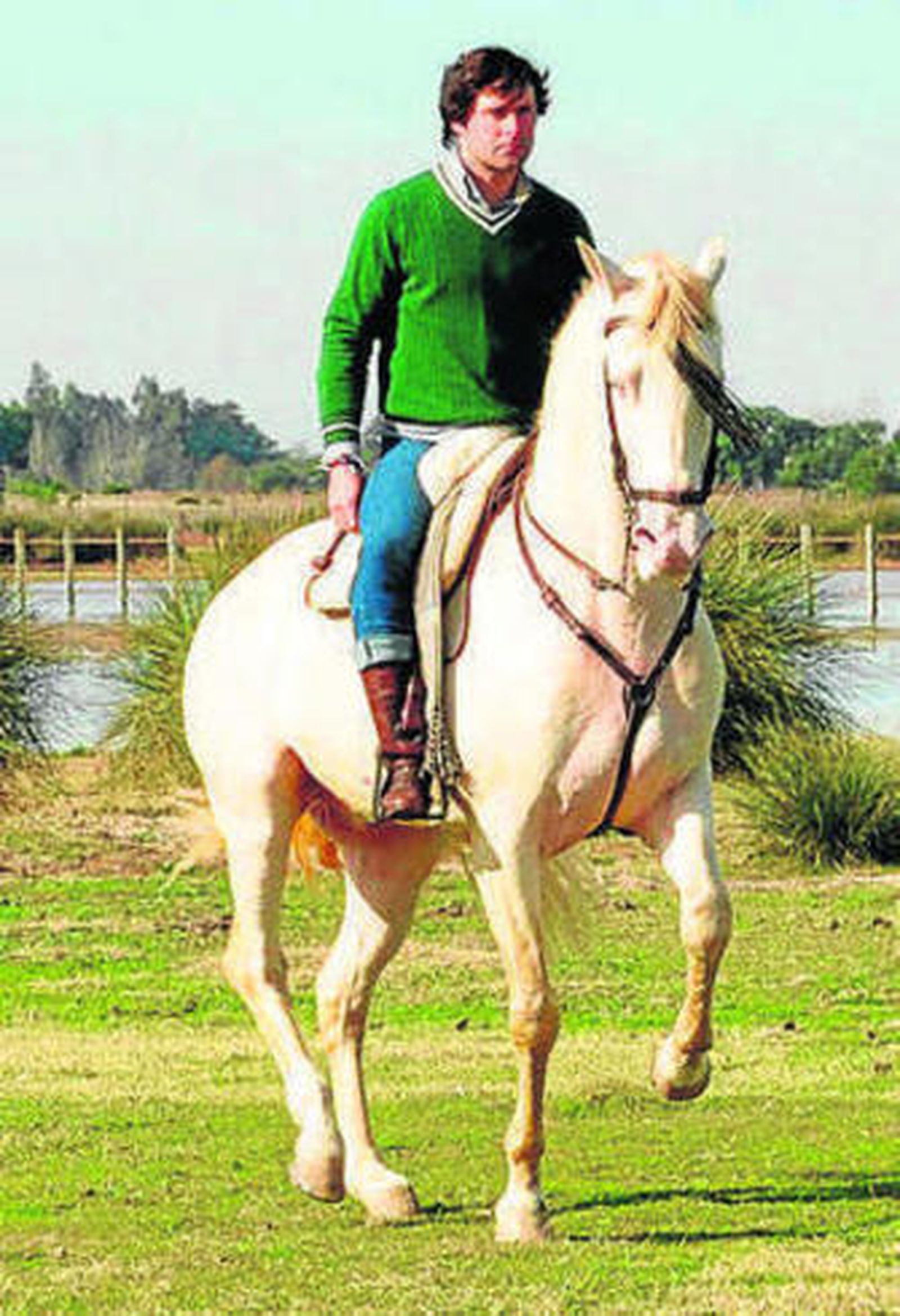 El rejoneador Andrés Romero.