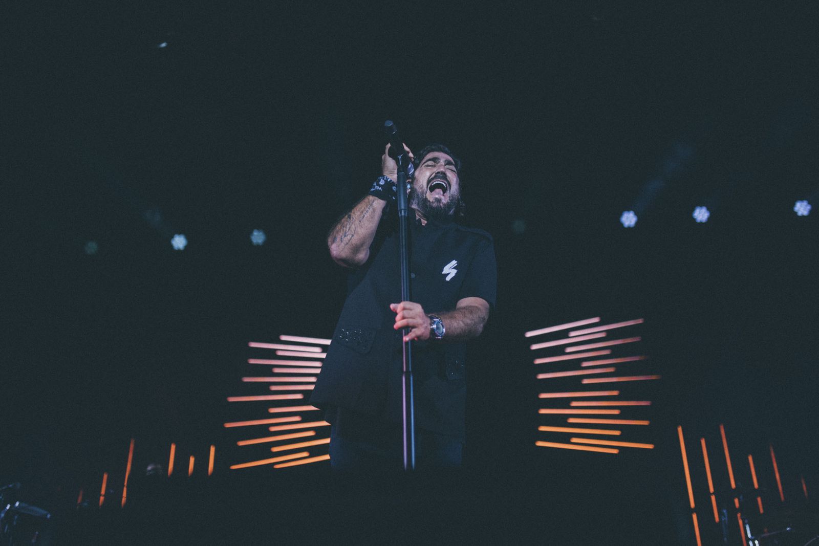 Imágenes del concierto de Antonio Orozco en la Plaza de Toros de La Merced