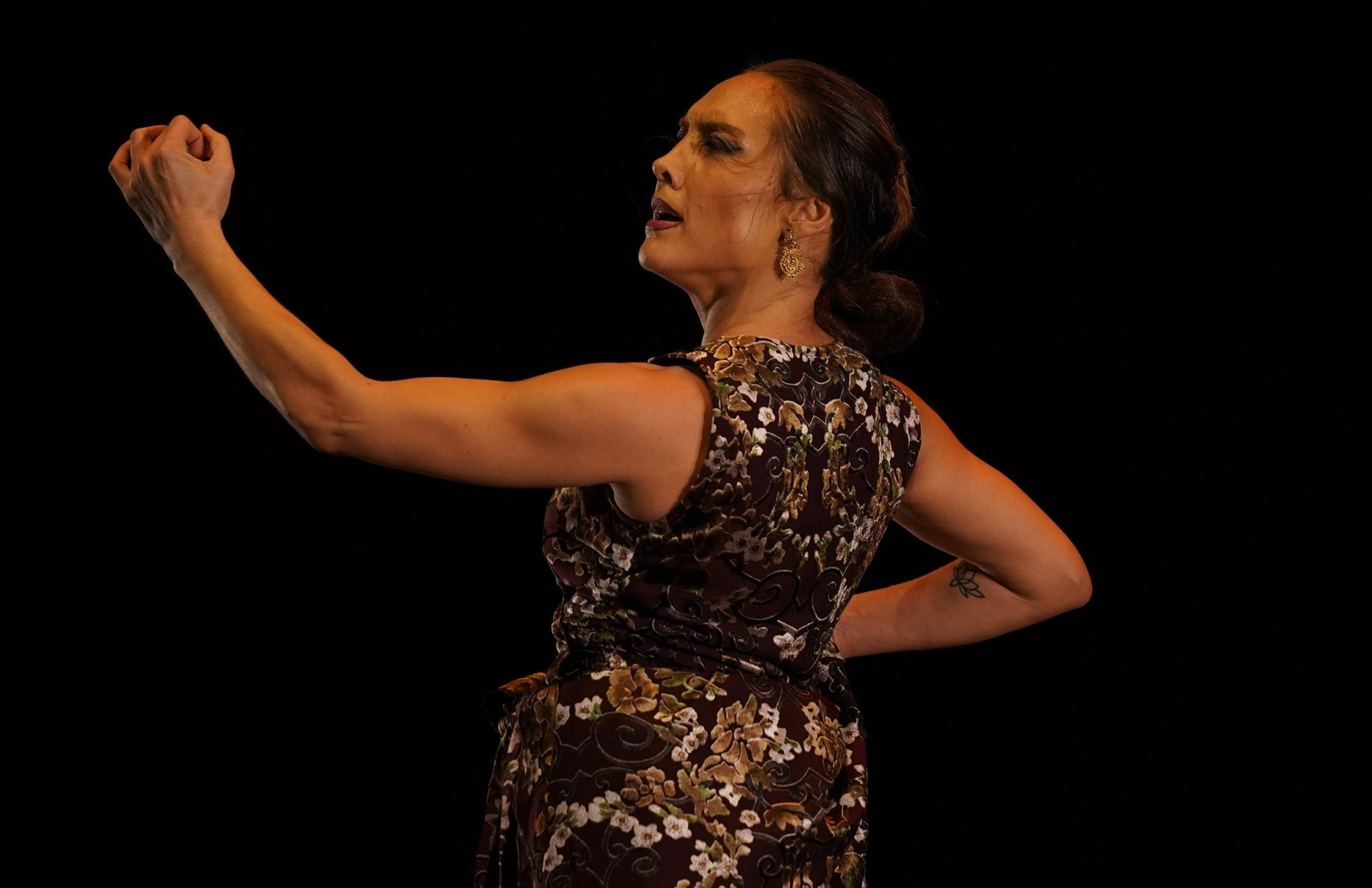 La ganadora en Baile, Florencia Oz.