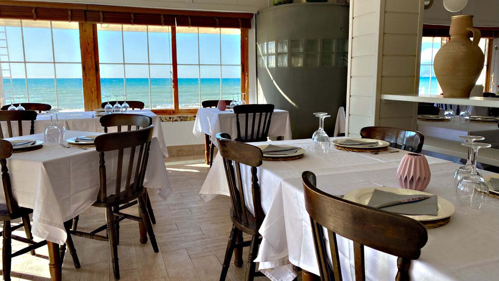 Vistas desde el restaurante Goleta