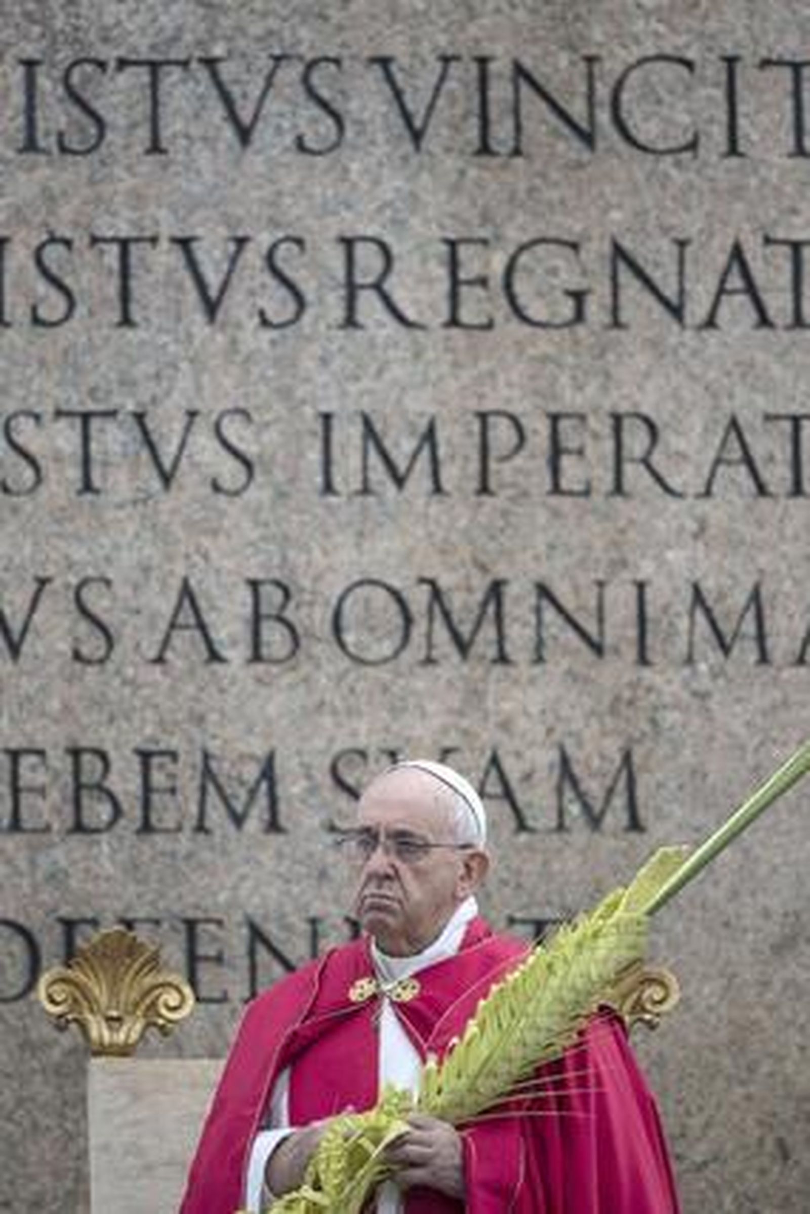 El Papa propone un examen de conciencia en la misa del Domingo de Ramos