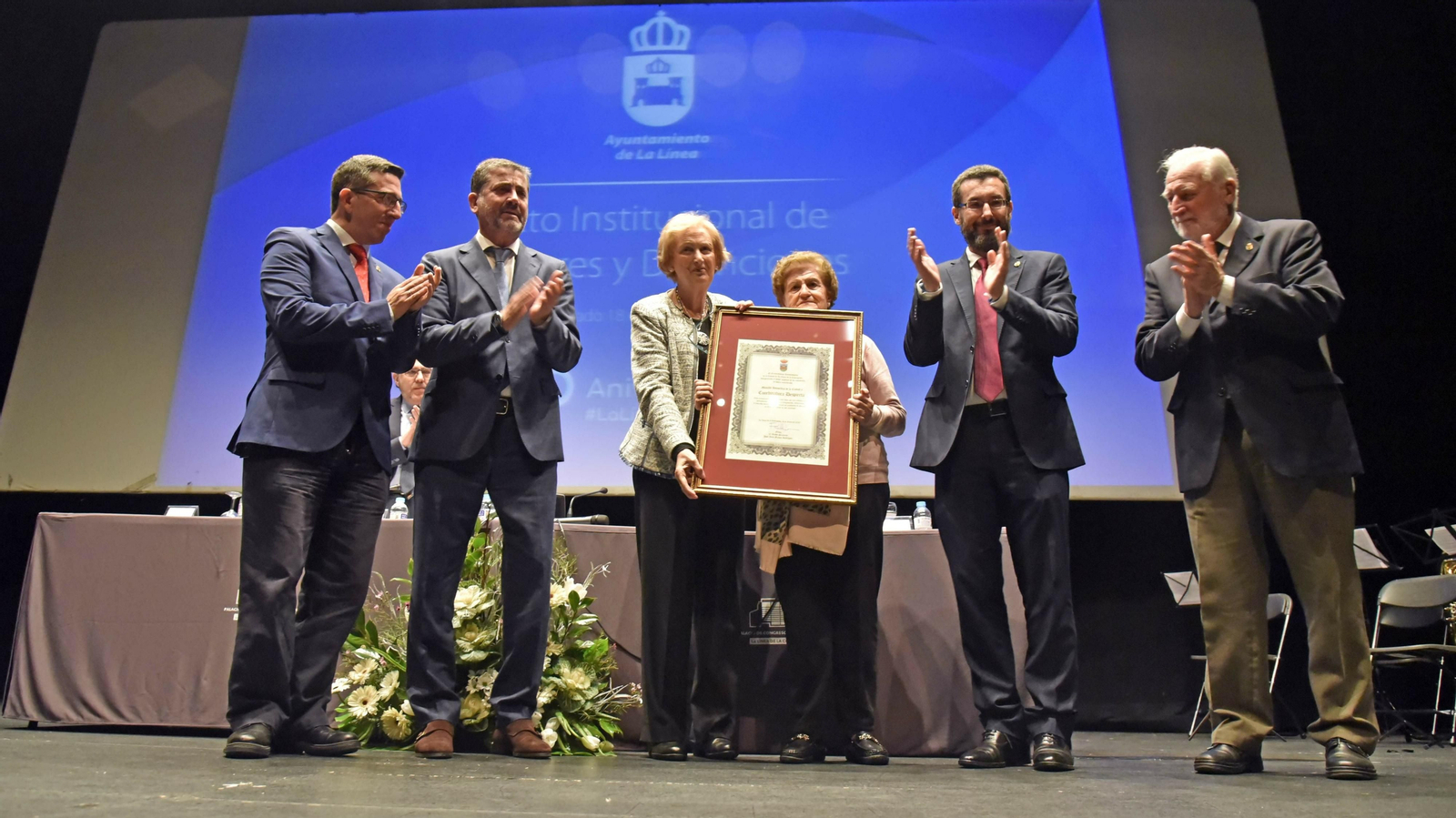 Entrega de Honores y Distinciones por el 150 aniversario de La Línea
