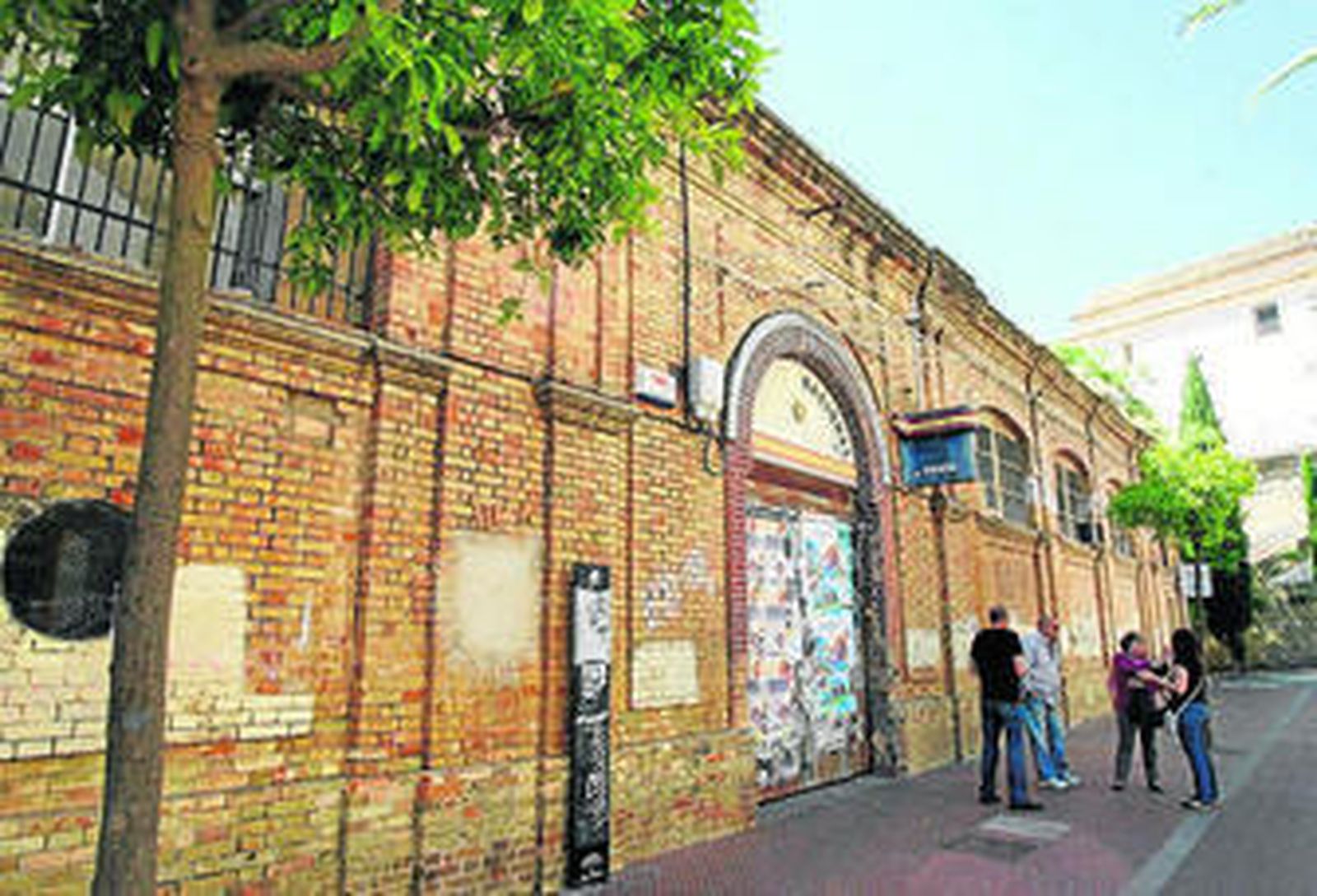 Antiguo cuartel policial del Paseo Santa Fe, en la zona de San Pedro.