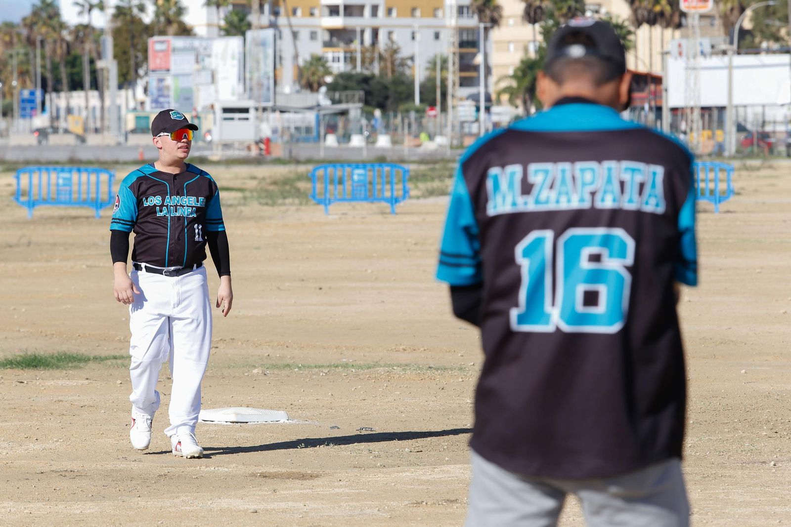 Las fotos del equipo de béisbol Los Ángeles de La Línea