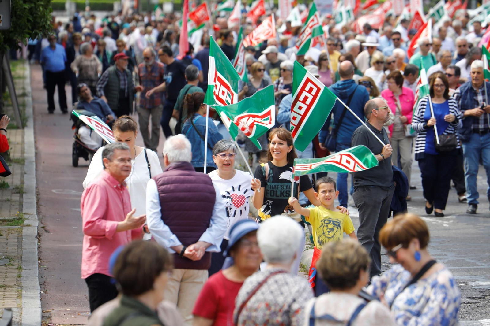 Todas las imágenes de la manifestación del 1 de mayo en Córdoba Todas las imágenes de la manifestación del 1 de mayo en Córdoba