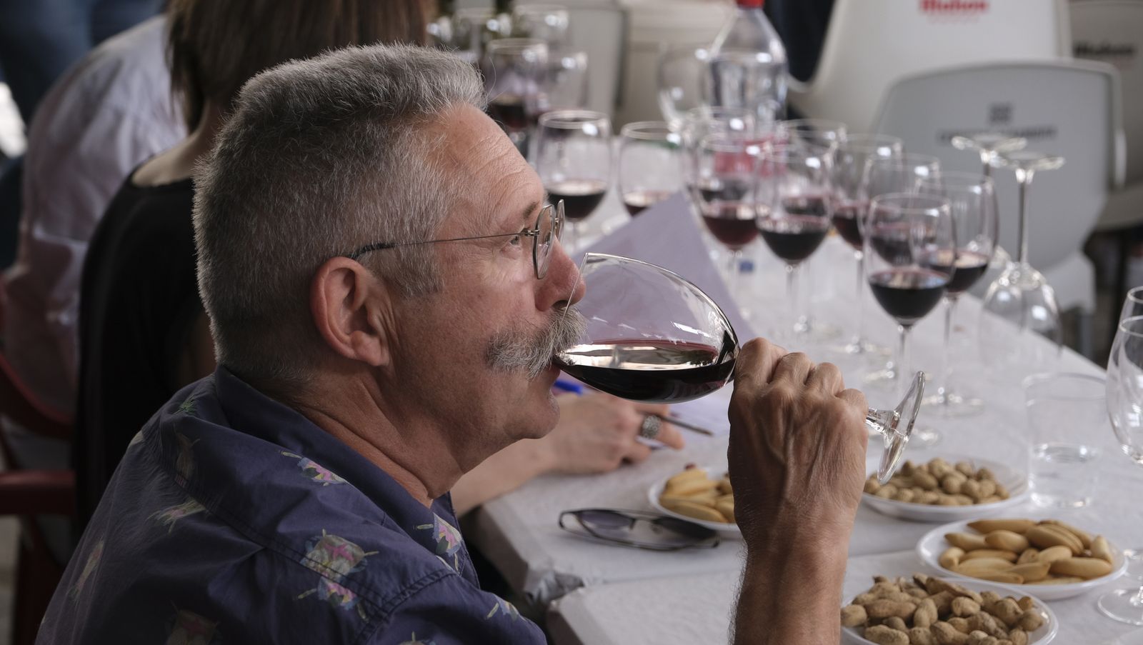Imágenes del concurso de cata de vinos de las Fiestas de Abrucena 2022