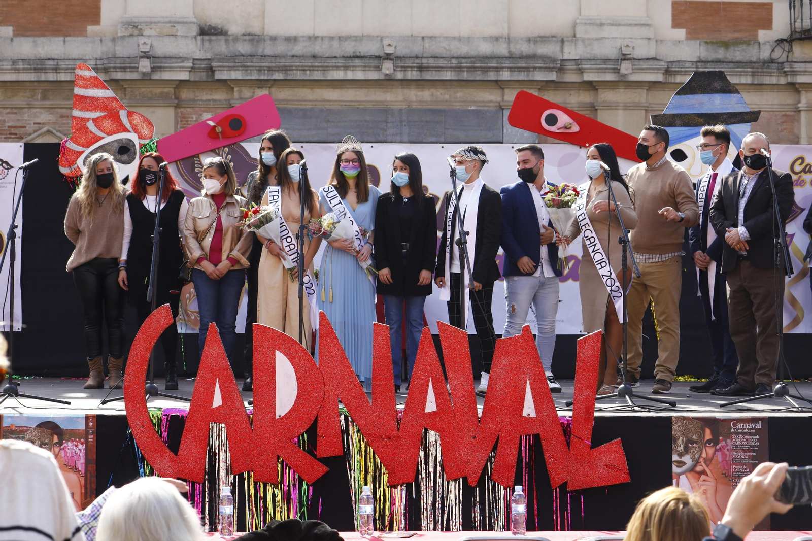 La Salmorejá y la elección de los sultanes del Carnaval de Córdoba 2022, en fotografías