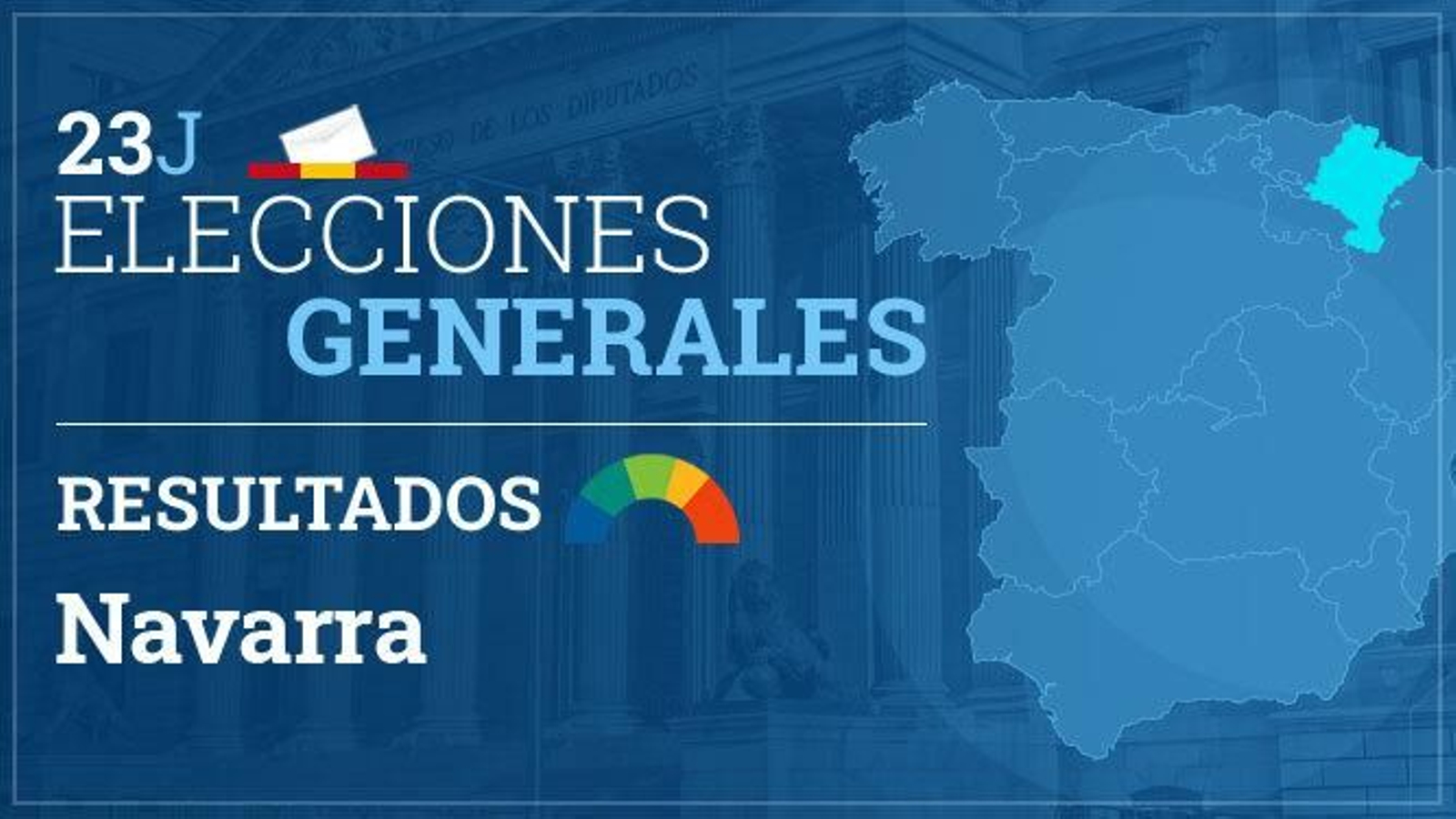 Resultados elecciones generales Navarra 2023