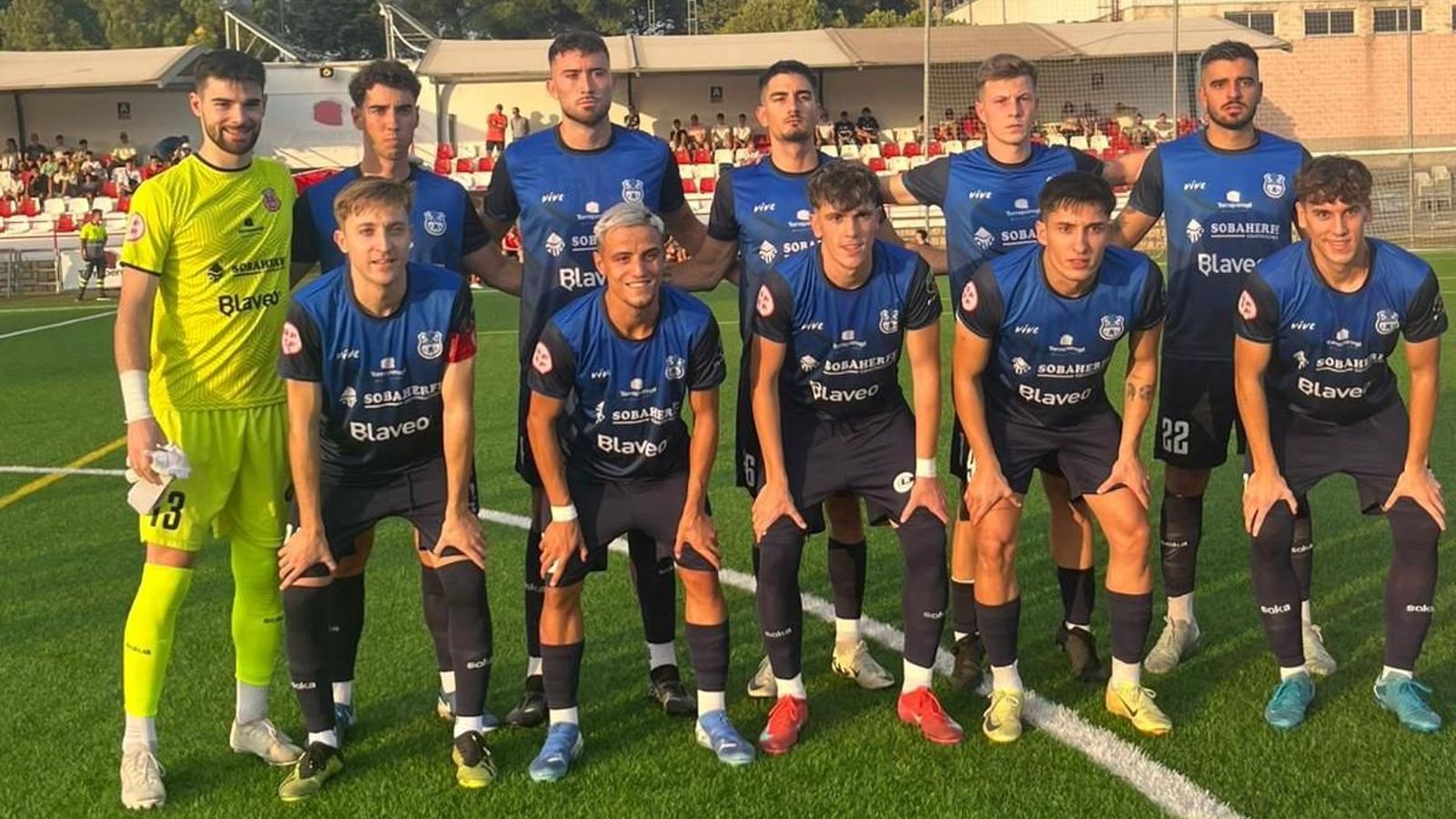 Once inicial del CD Torreperogil ante el Linares Deportivo.