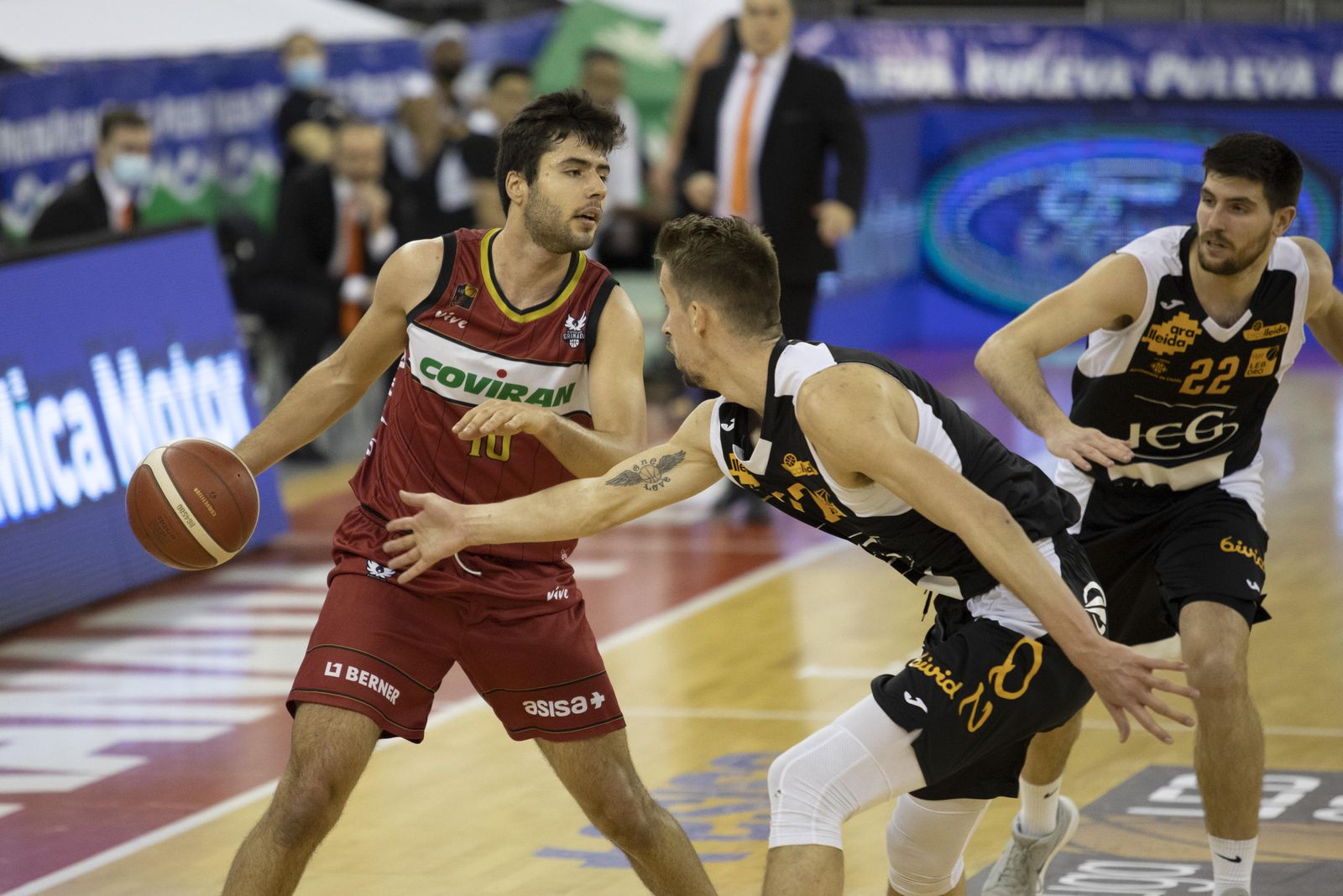 Germán Martinez fue de los que menos notó la falta de ritmo en el Covirán.