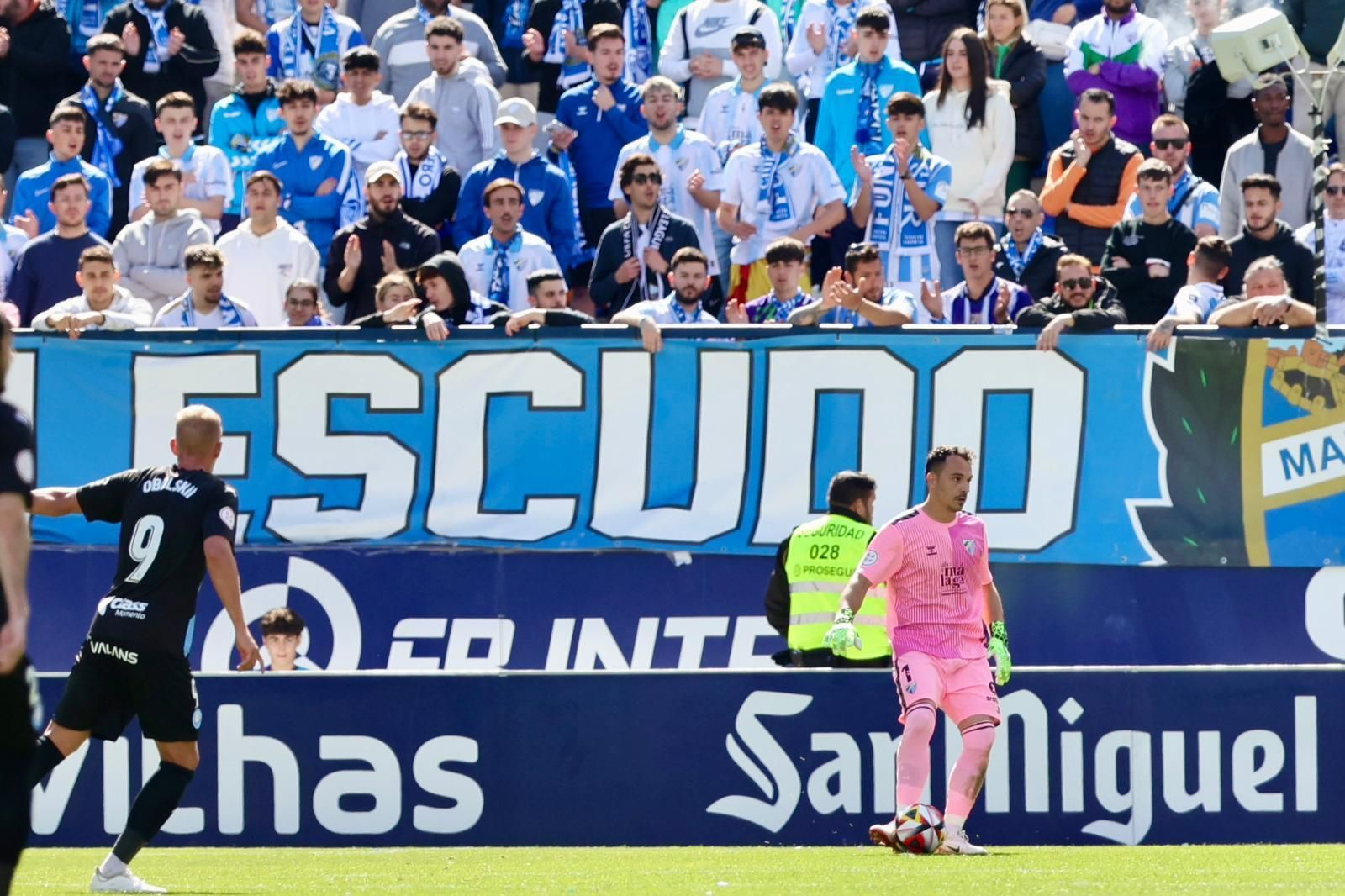 Búscate en las gradas de La Rosaleda durante el Málaga CF- UD Ibiza