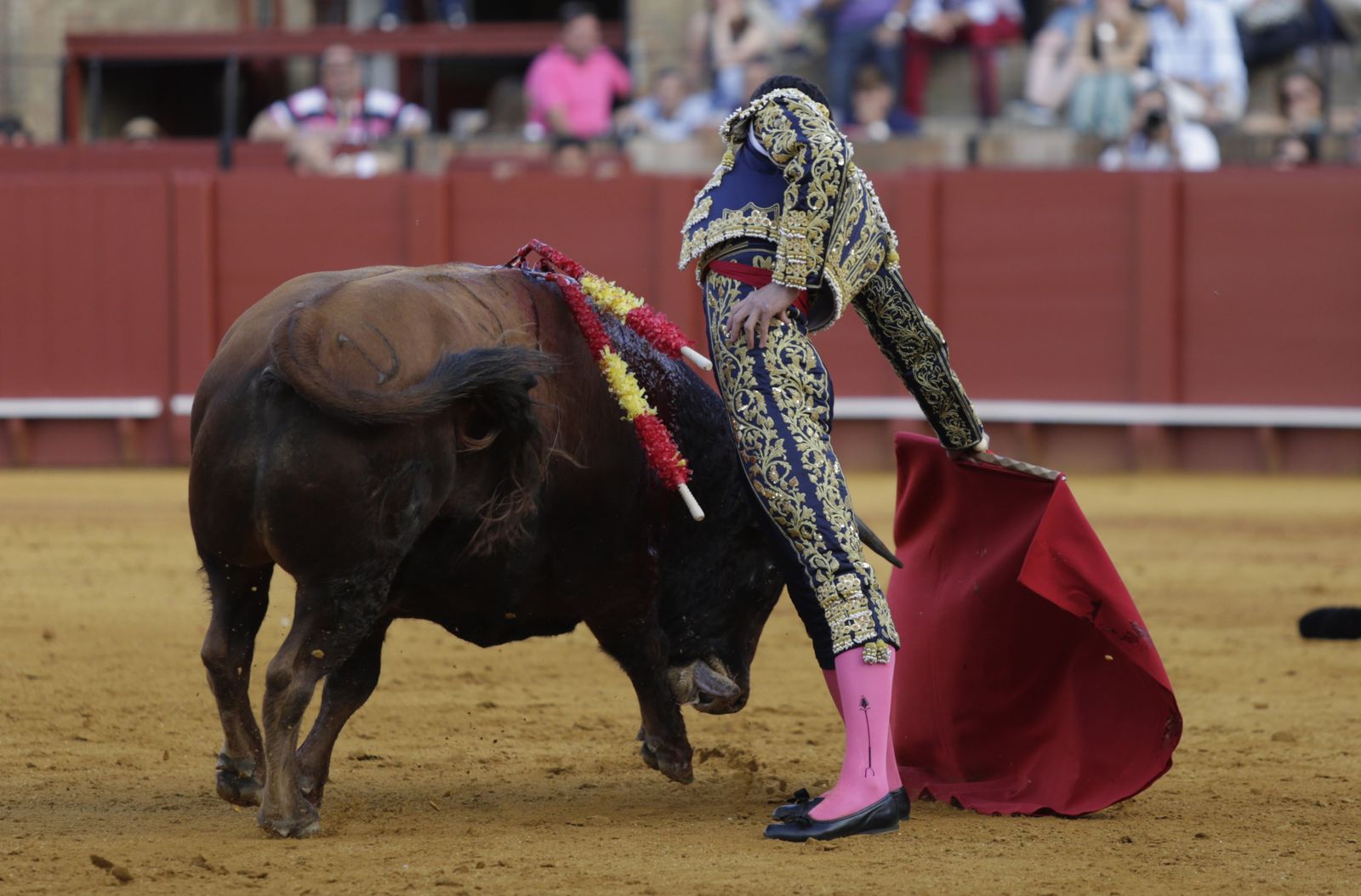 Toñete toreó el tercero de la tarde.