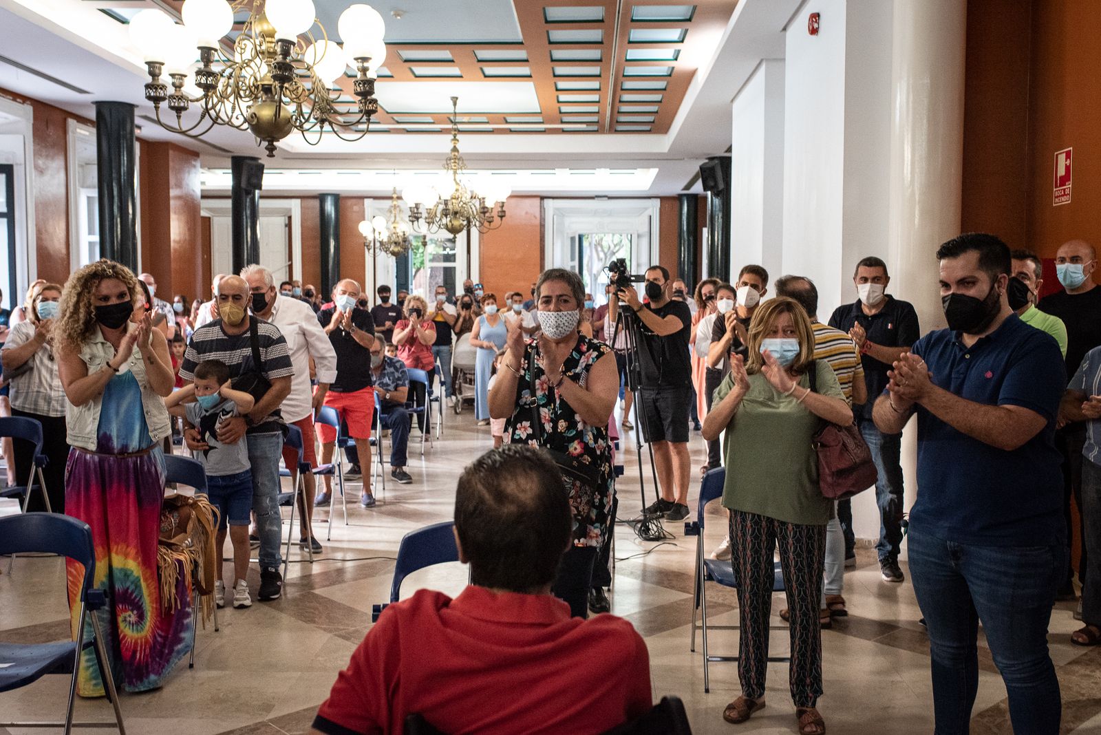 Imágenes del homenaje de la FOPAC a Antonio VIlla