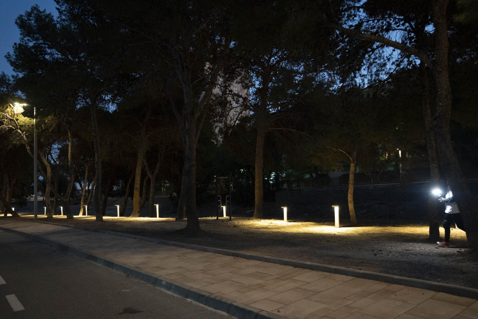 Las imágenes de la inauguración de la primera fase de la adecuación de la Rambla San Antonio de Aguadulce