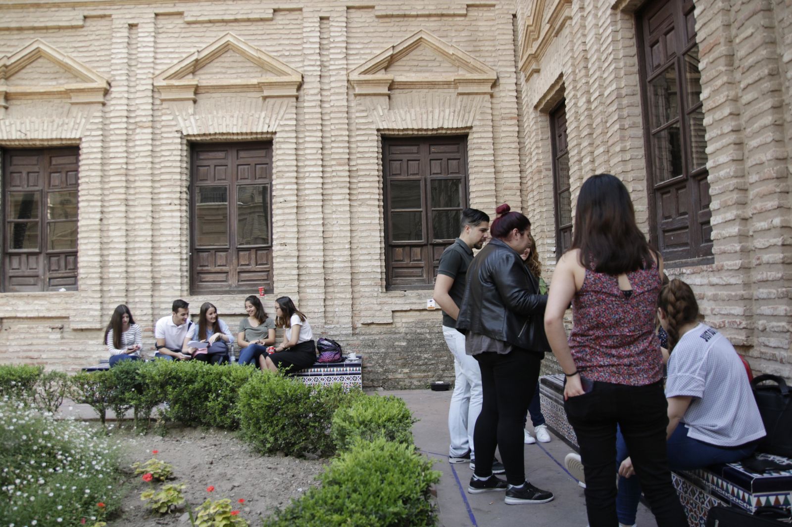 Alumnos de la UCO en la Facultad de Filosofía y Letras