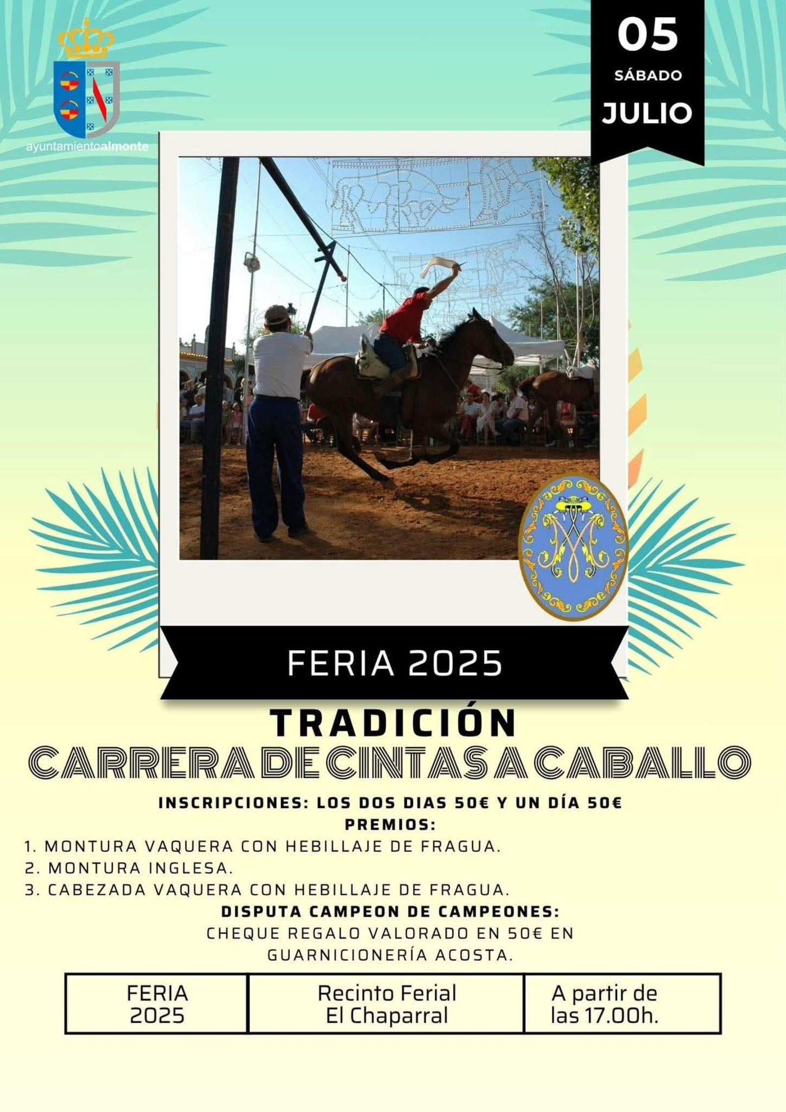 Descubre aquí toda la programación de la Feria de San Pedro de Almonte: Conciertos, humor y espectáculos Descubre aquí toda la programación de la Feria de San Pedro de Almonte: Conciertos, humor y espectáculos