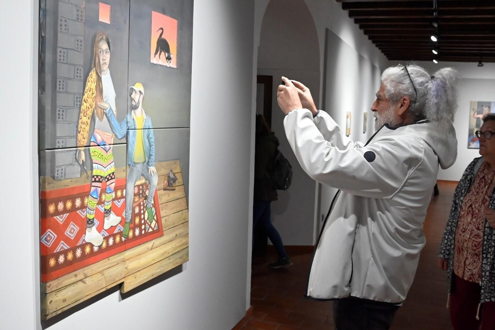 La exposición 'Contrappostura', de Demetrio Salces, en imágenes