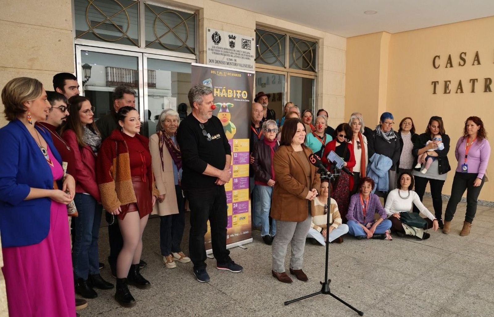 Una imagen de la rueda de prensa.