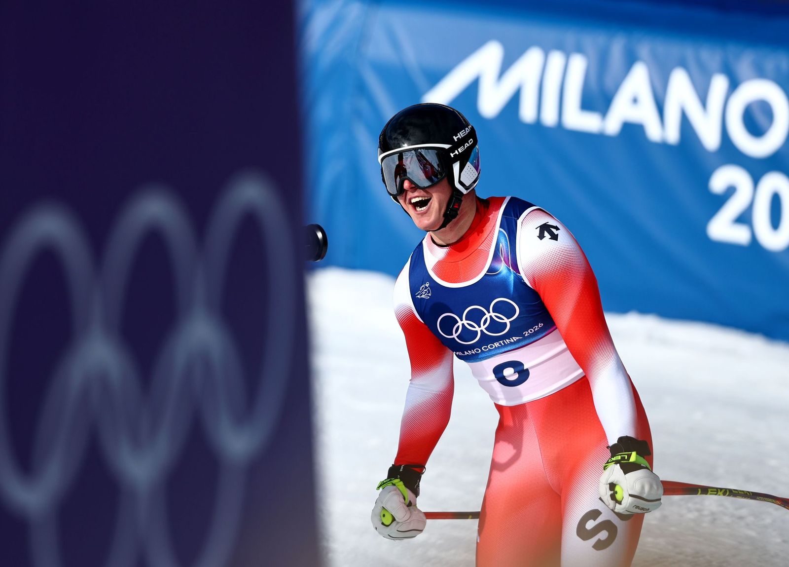 Las espectaculares fotos del descenso masculino en los Juegos Olímpicos de invierno