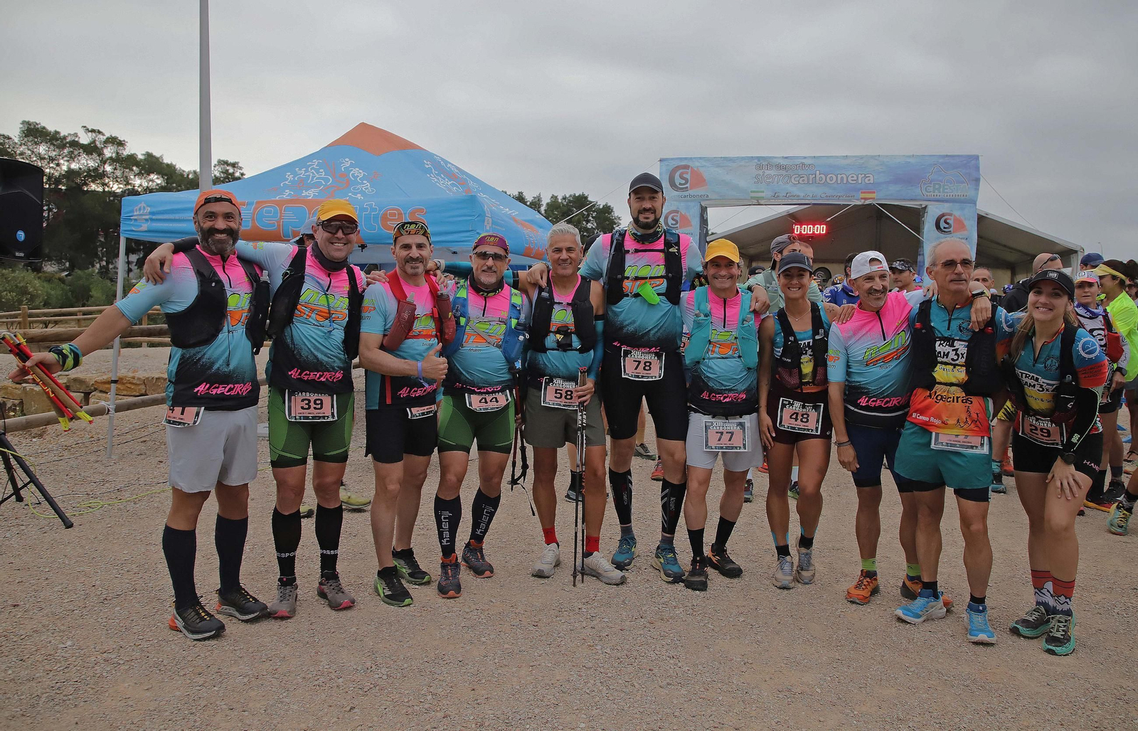 Fotos de la XIII Cresta Sierra Carbonera en La Línea