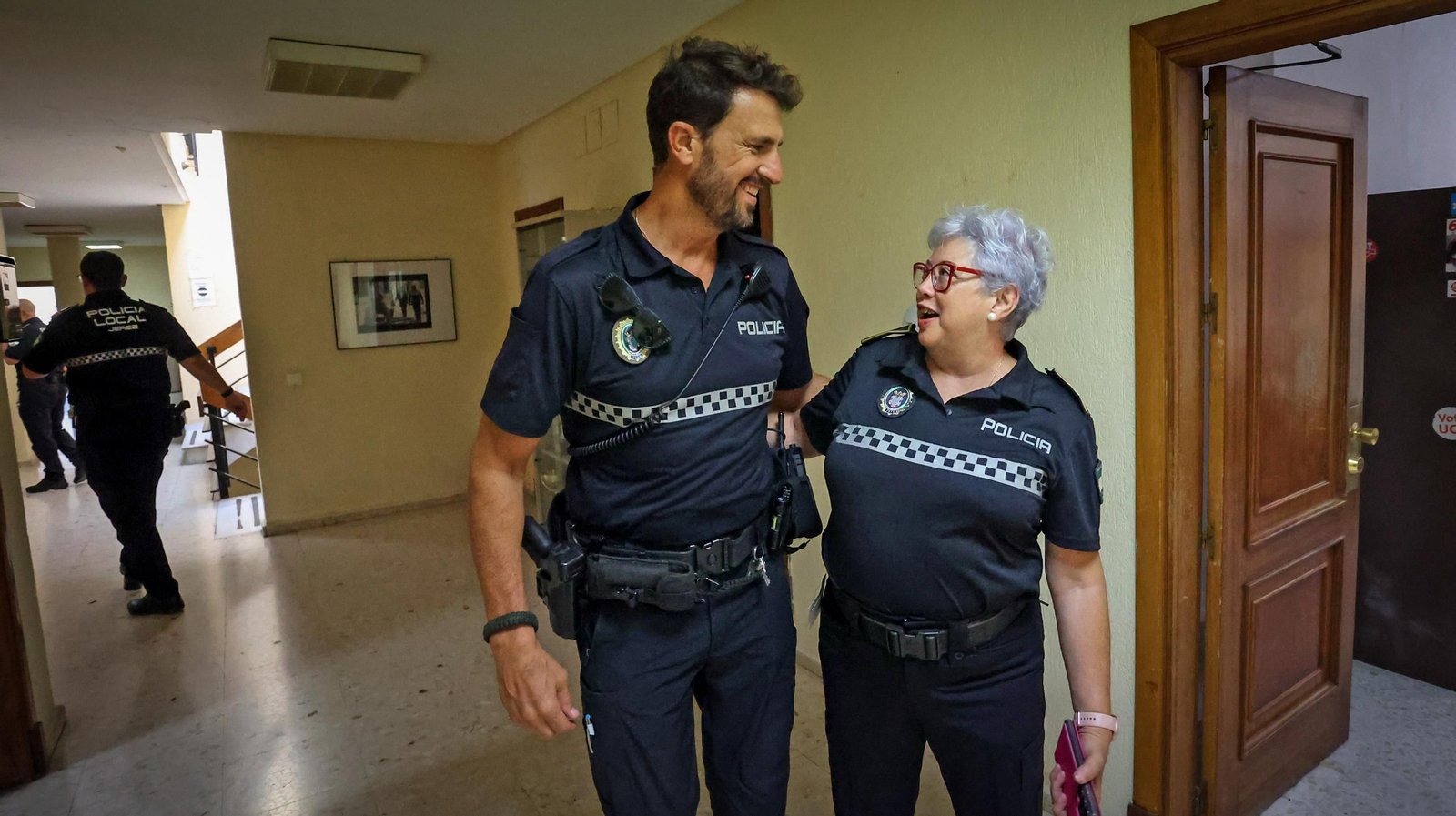 Mari Luz la primera mujer policía de Jerez se jubila