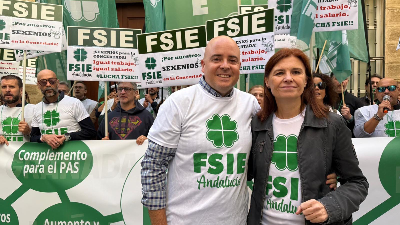 FSIE Andalucía reitera su compromiso con la lucha por la defensa de los derechos de los trabajadores de los centros educativos concertados.