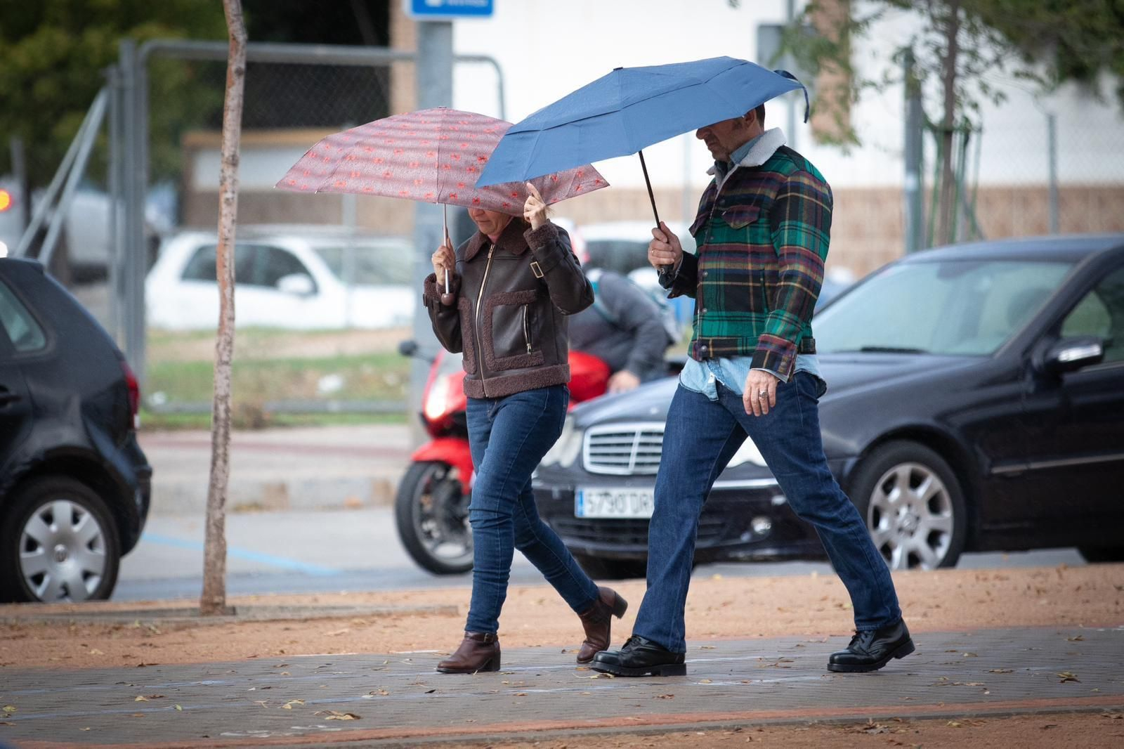 Continúa este viernes el aviso por viento causado por la borrasca Ciarán en la provincia de Granada
