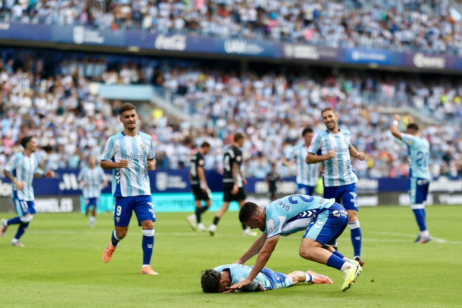 Las fotos del Málaga - Andorra