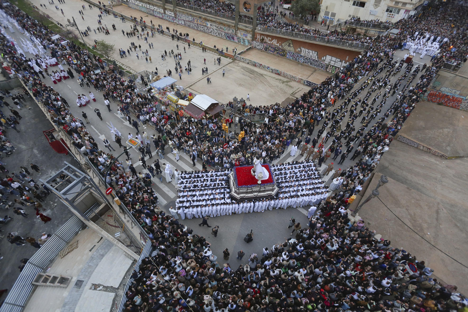 Las fotos del Cautivo, en el Lunes Santo de Málaga