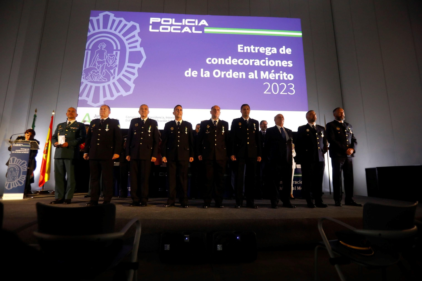 Entrega de la Orden al Mérito de la Policía Local de Andalucía, en imágenes