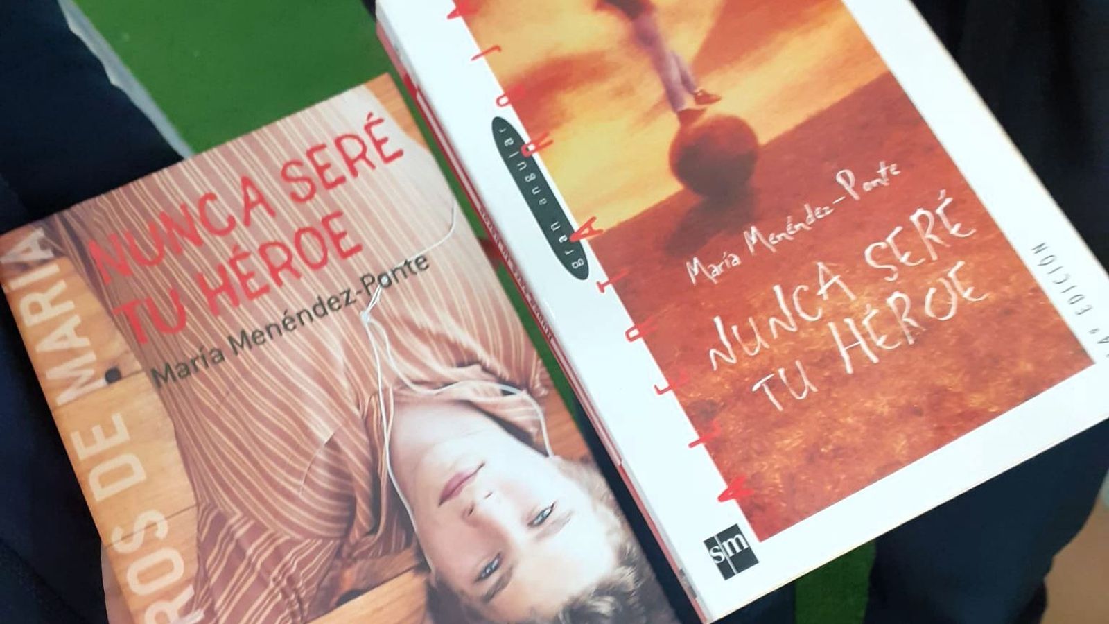 La portada de 'Nunca seré tu héroe'