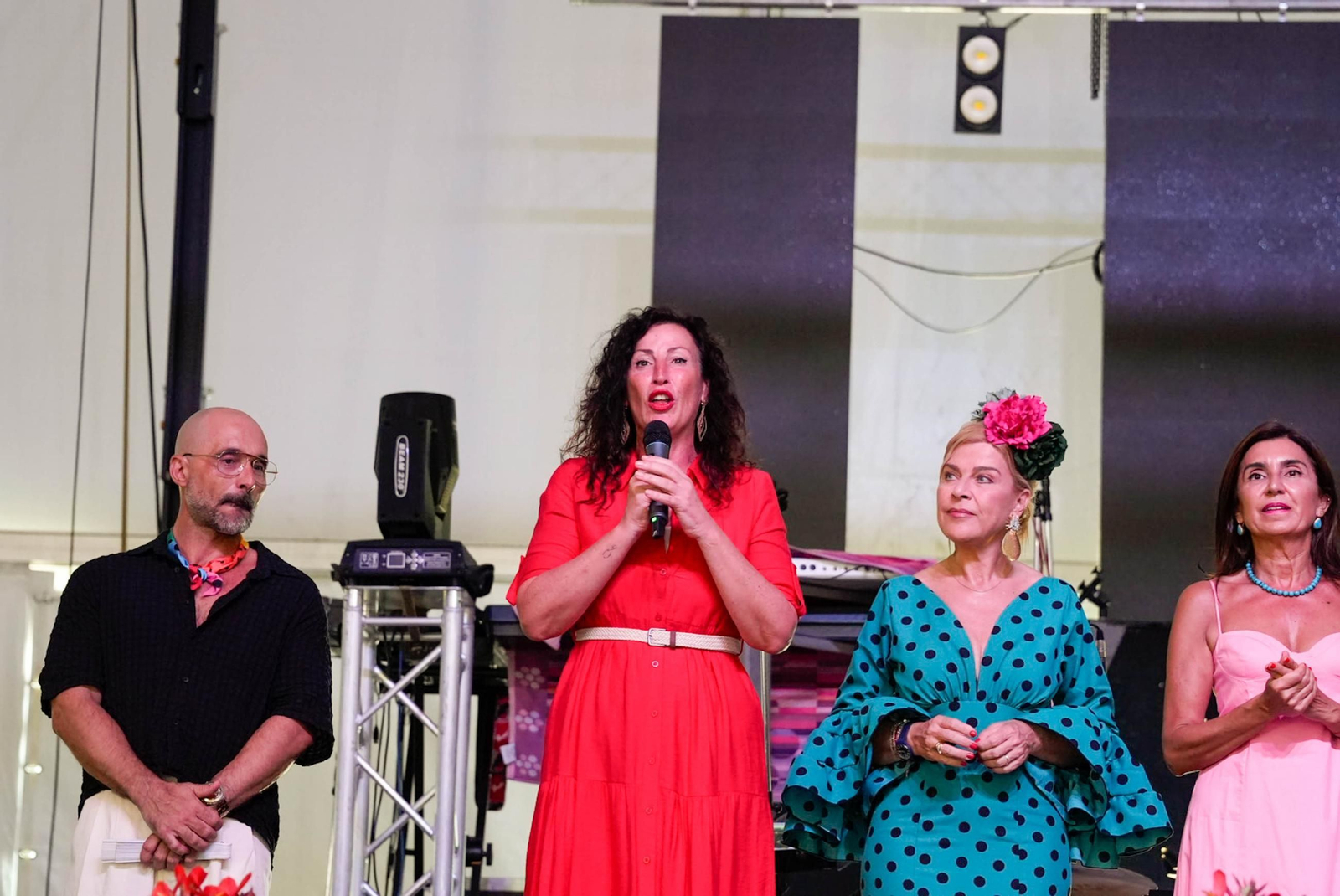 Las fotos de la comida de homenaje a la mujer en la Feria de Almería