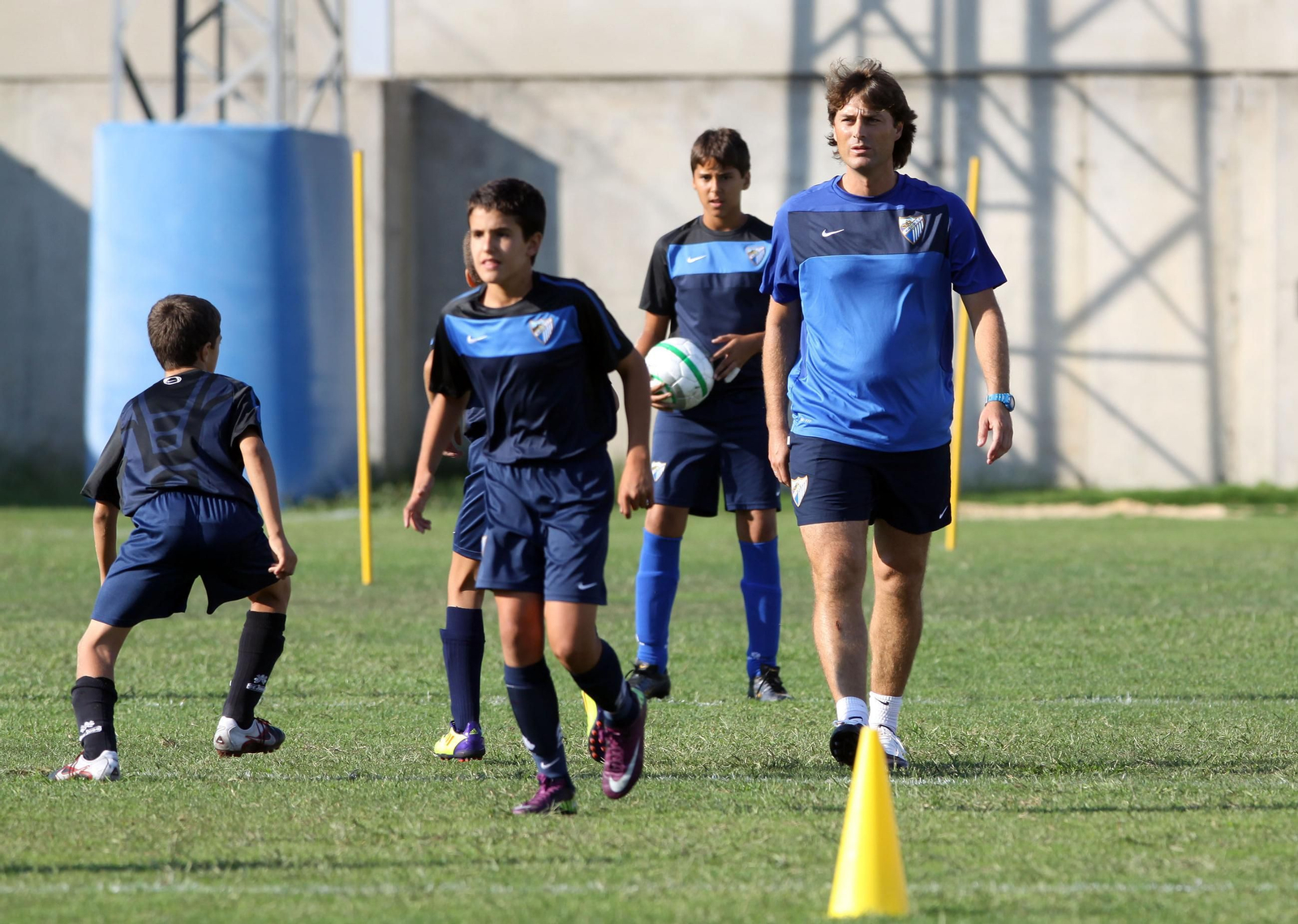 Julen Guerrero, en su etapa malaguista.