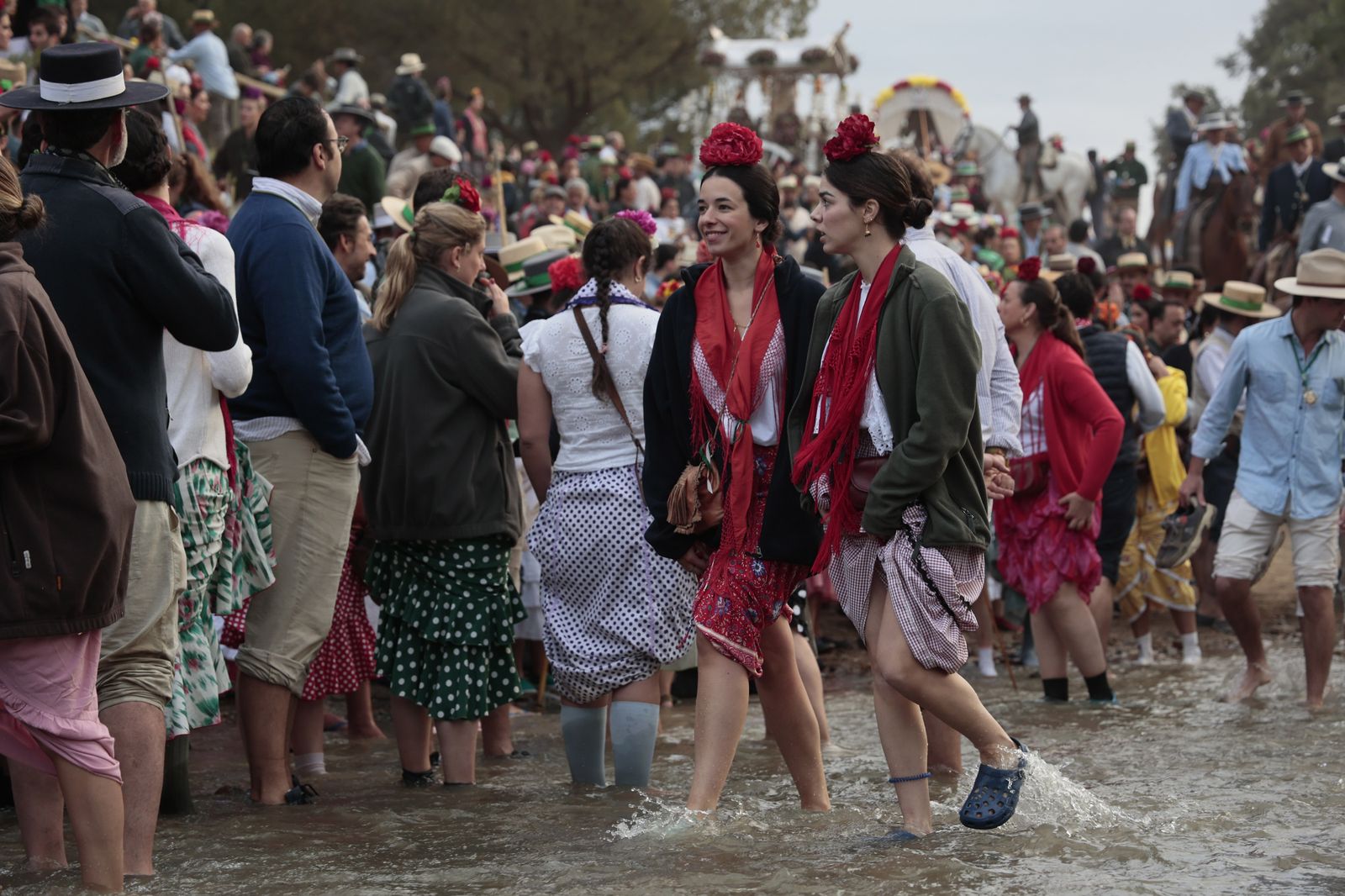 Las mejores imágenes del paso de Sevilla y Triana por el Quema