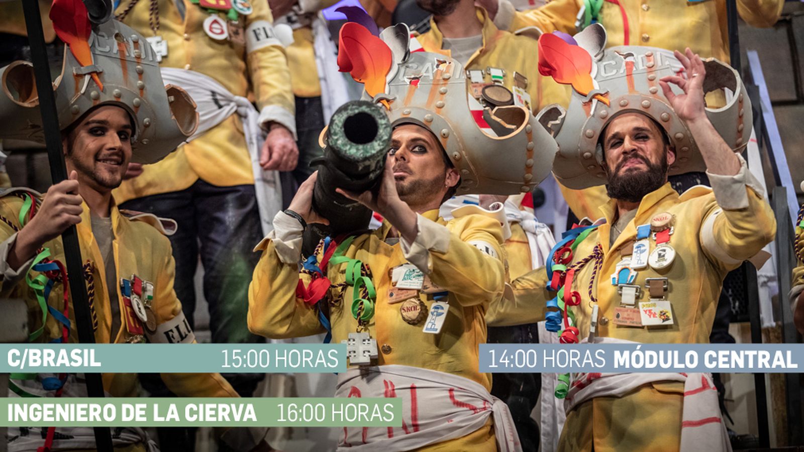 El coro de Julio Pardo y el Canijo 'El batallitas'.