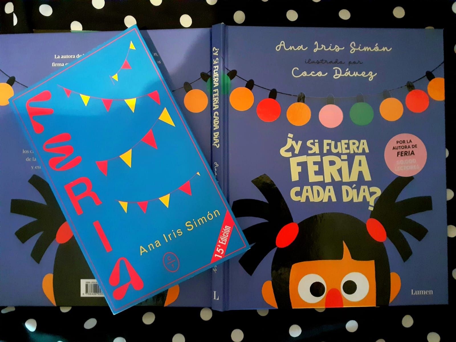 Portadas de 'Feria' y ?¿Y si fuera Feria cada día?'.