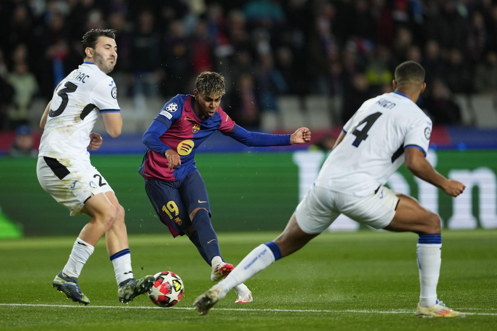 Las fotos del Barcelona - Atalanta