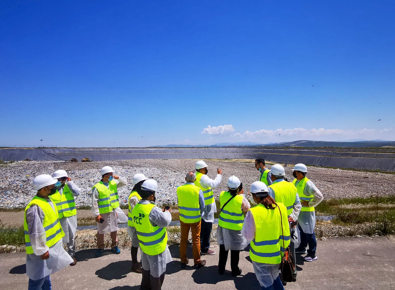 Visita al Complejo Medioambiental de Montalbán.