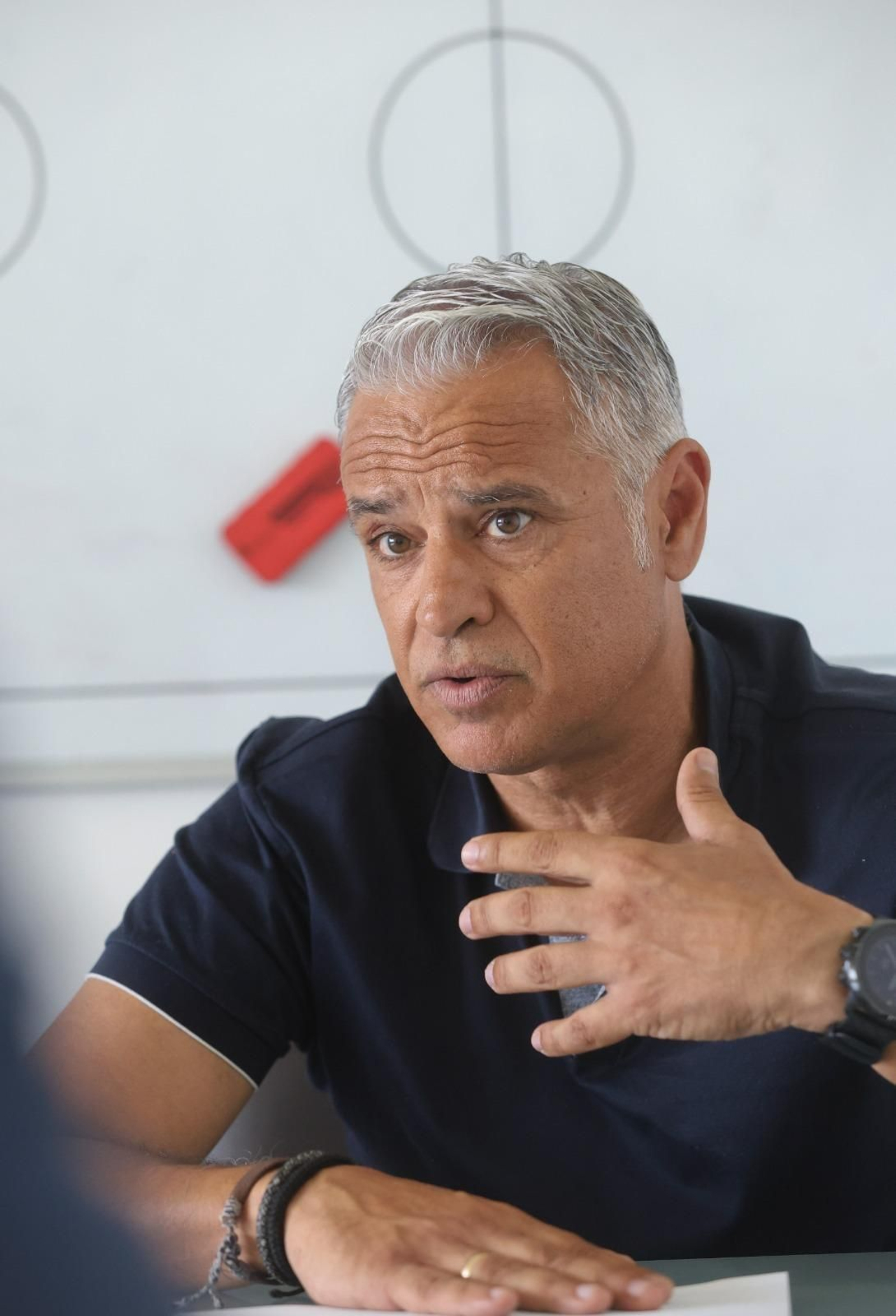 La entrevista a Sergio Pellicer, en fotos