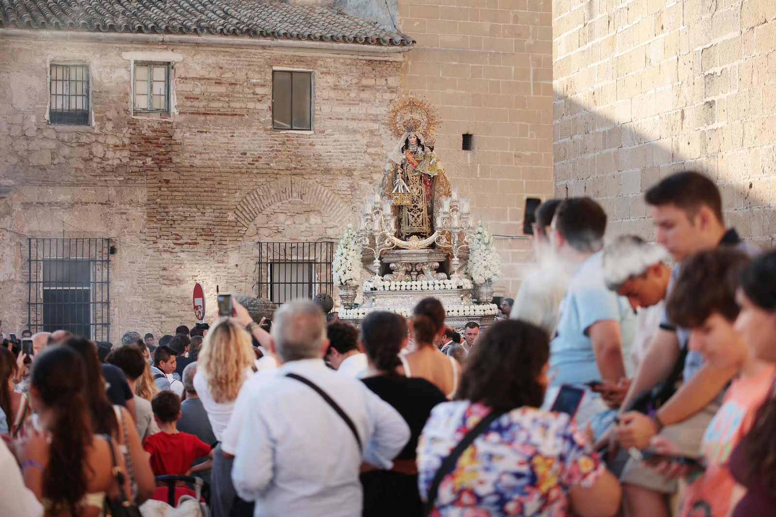 Procesión de la Virgen del Carmen por las calles de Jerez