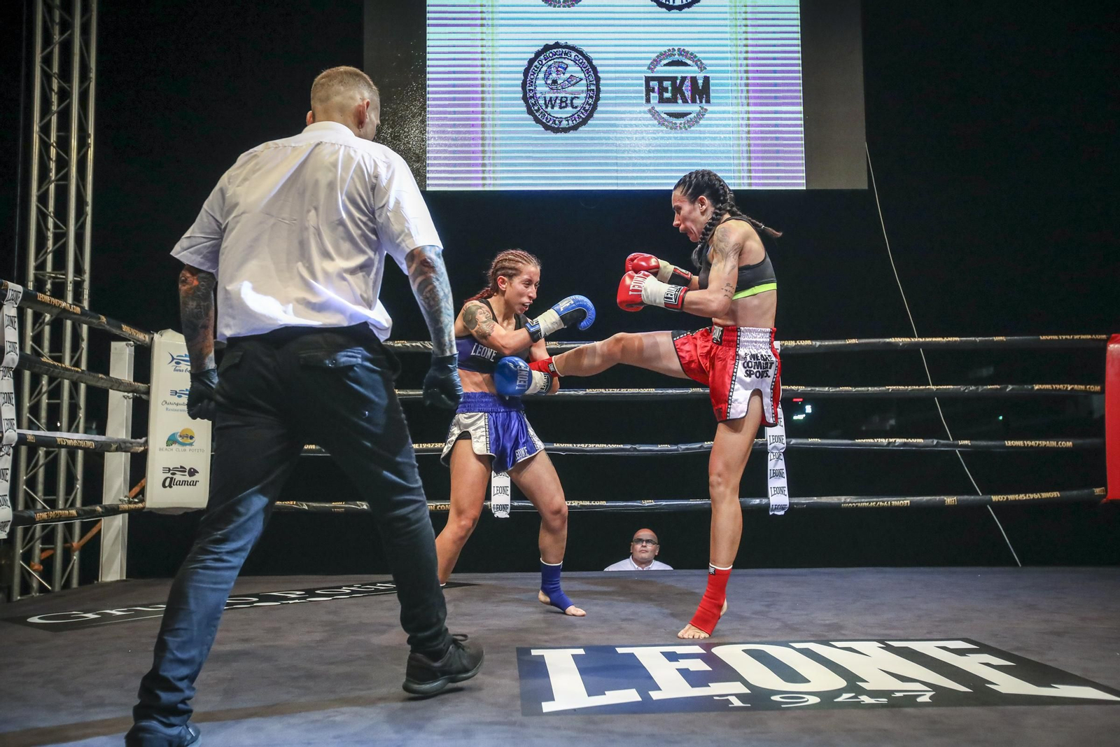 Imagenes de la velada de muay thai, Cádiz Fight Night 2