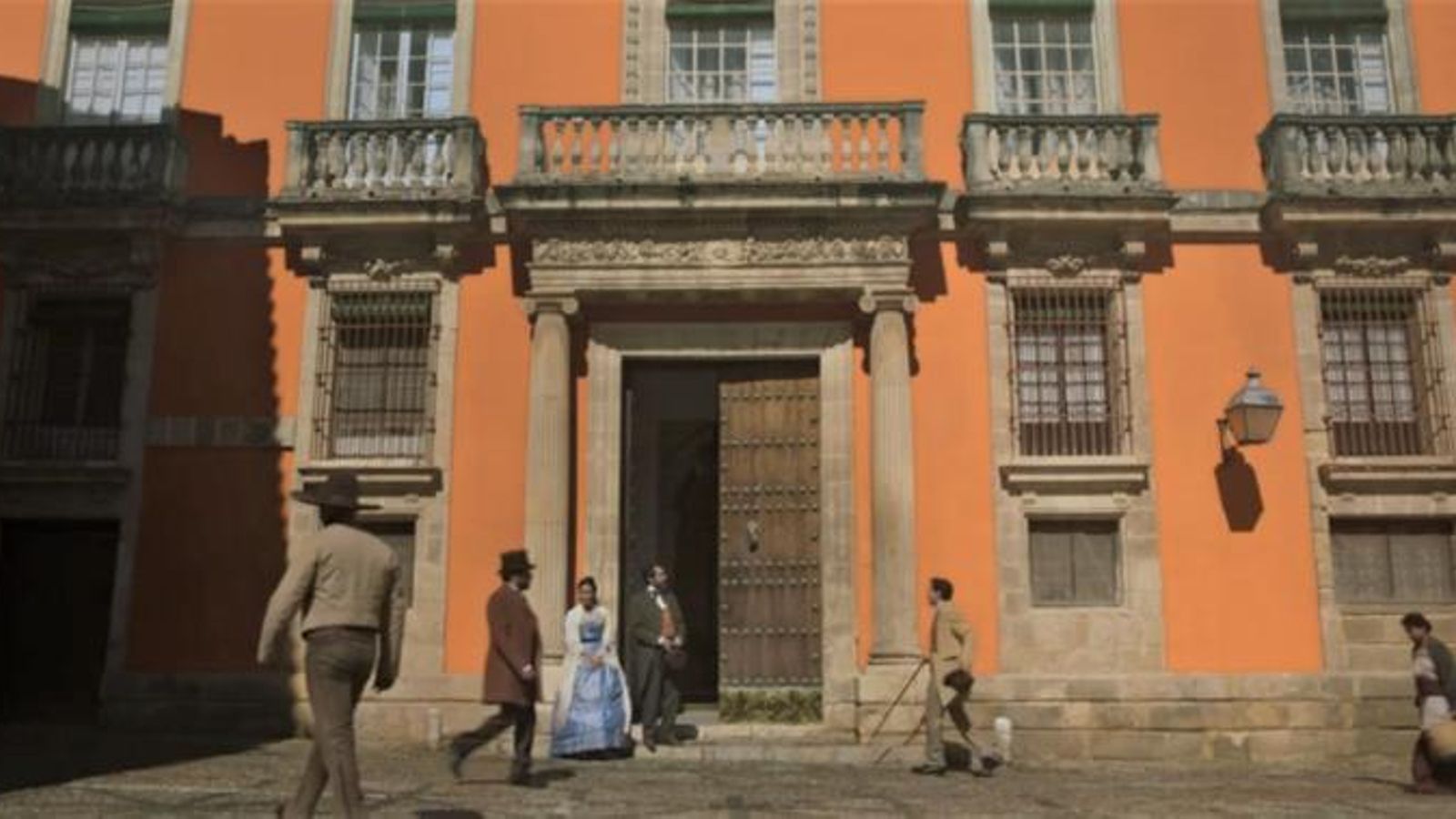 Escena en el Palacio Benavente.