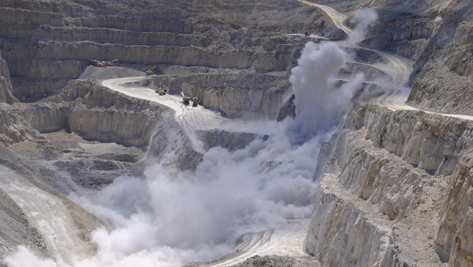 Visita a las canteras de yeso en Sorbas