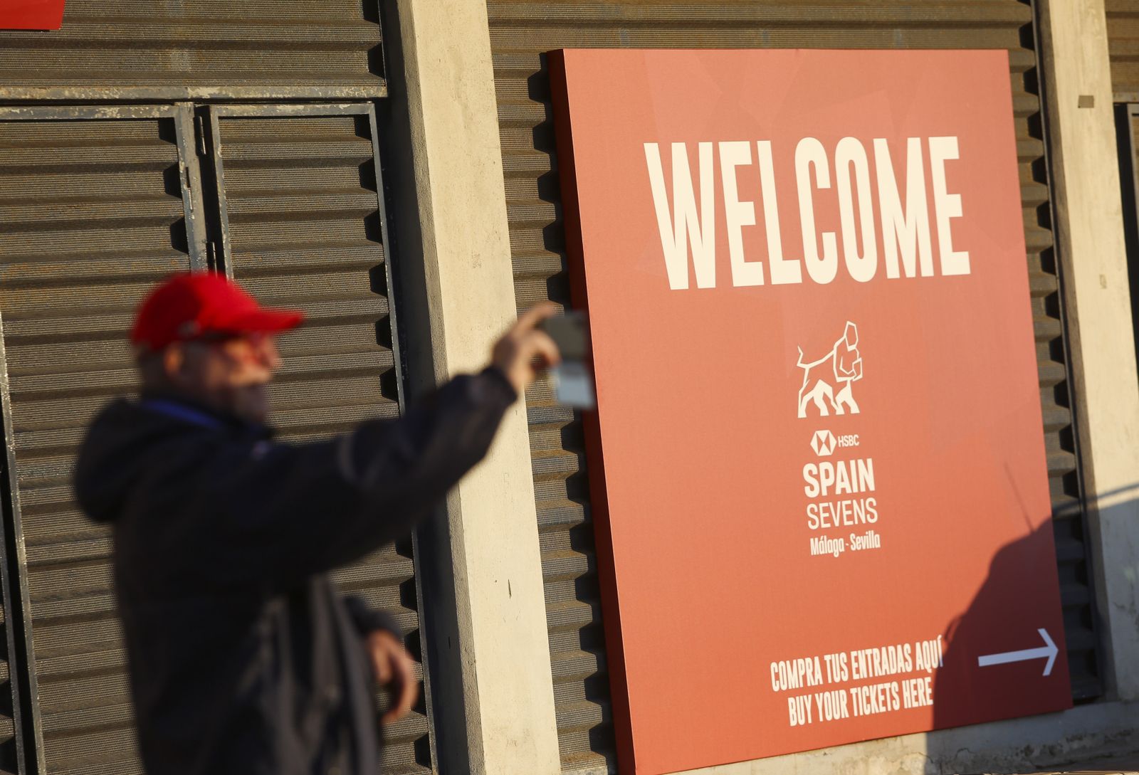 Los preparativo en el Ciudad de Málaga las HSBC World Rugby Sevens Series