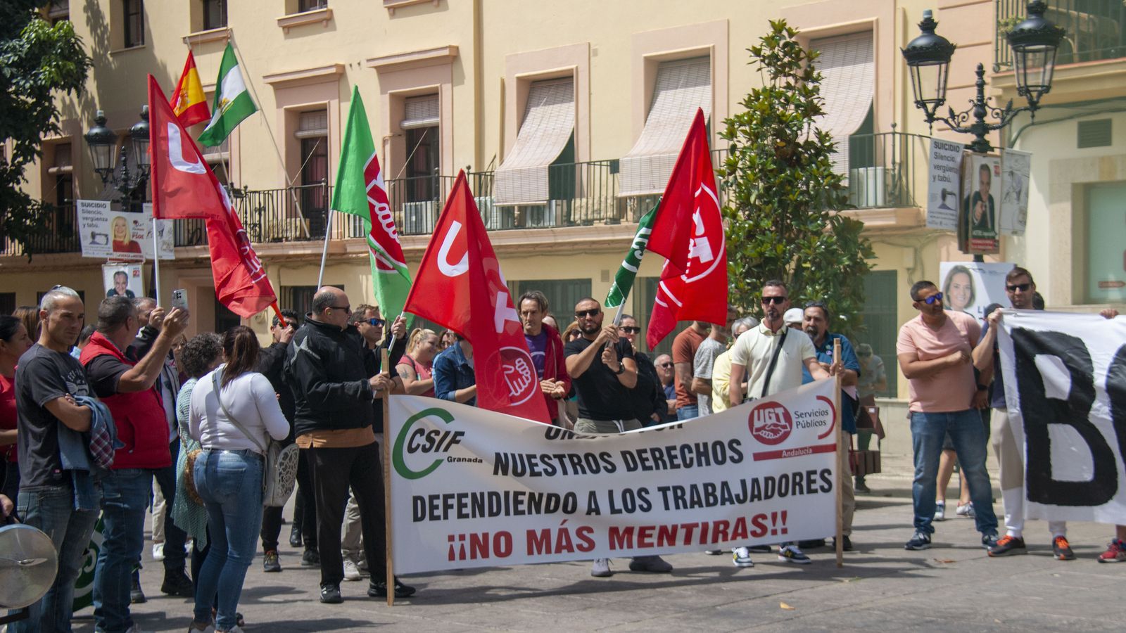 Han contado con el respaldo de compañeros de otros municipios