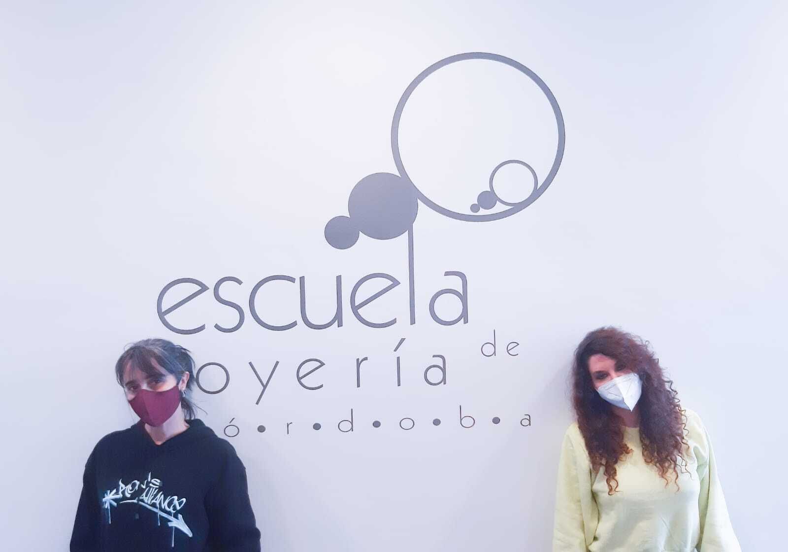 Blanca Sánchez y Silvia García las finalistas de la Escuela de Joyería de Córdoba.